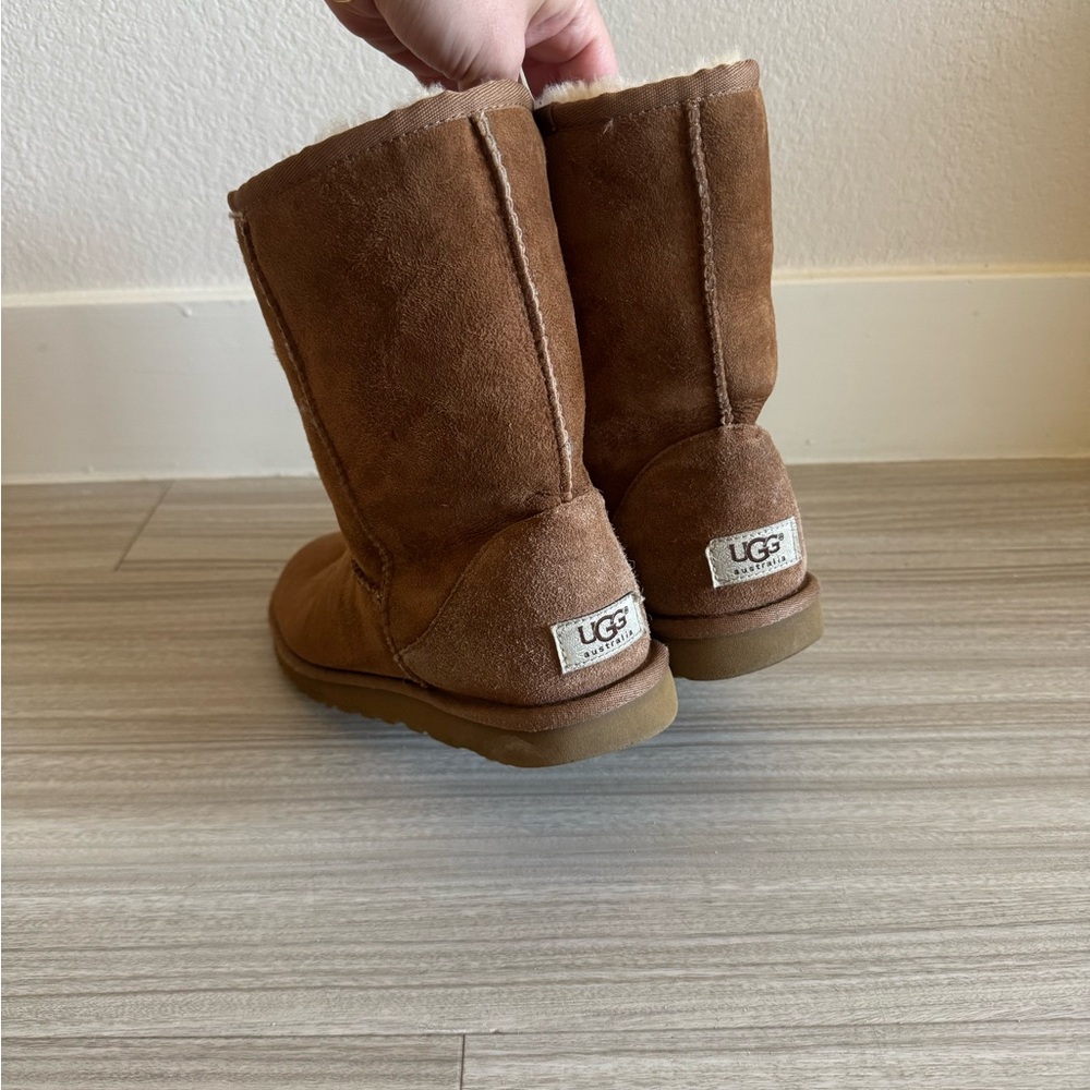 UGG Chestnut Suede Winter Boots